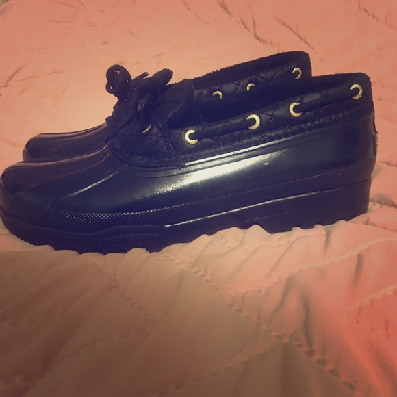 sperry duckling rain shoes